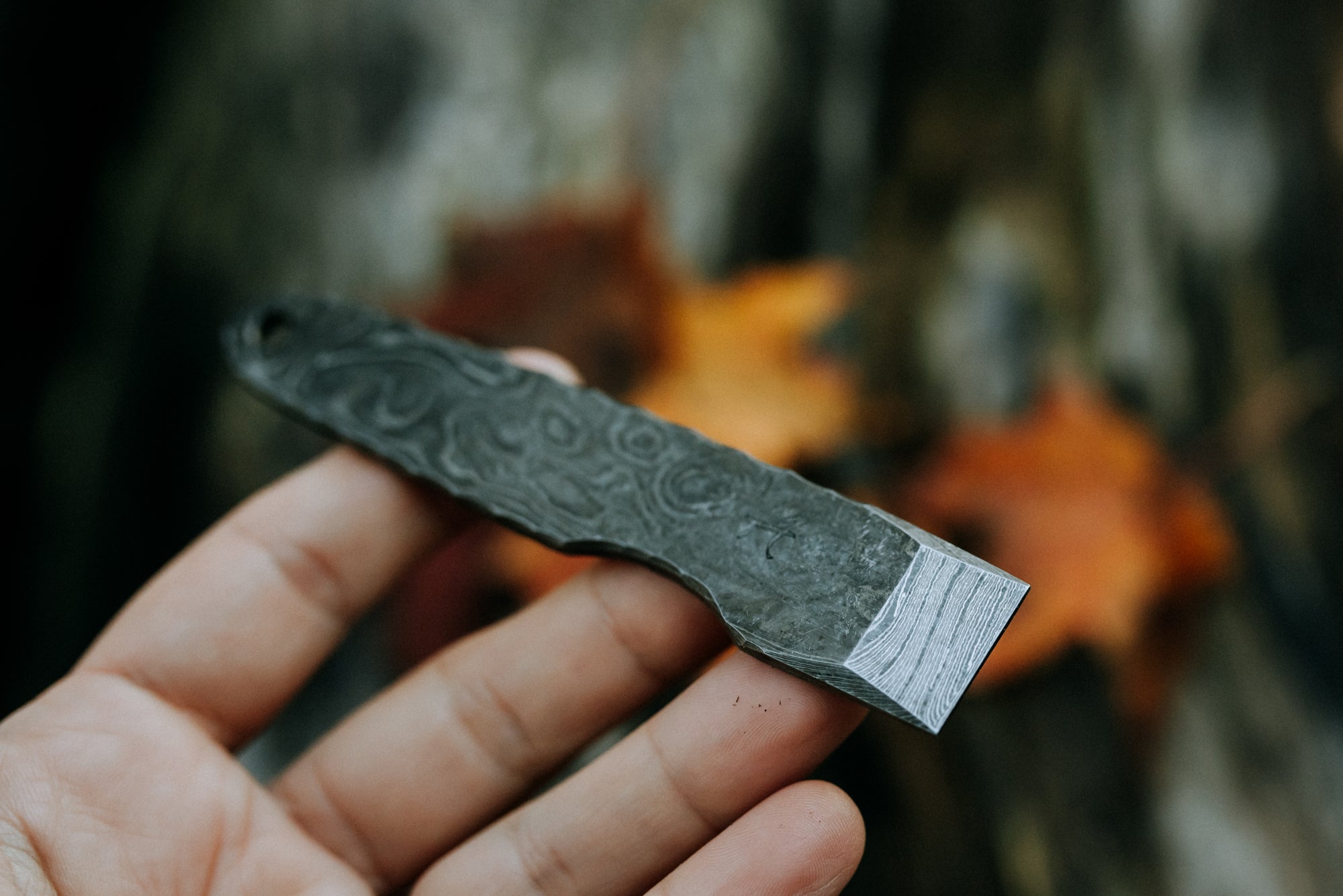 Pocket Prybar no2 - (high carbon damascus)