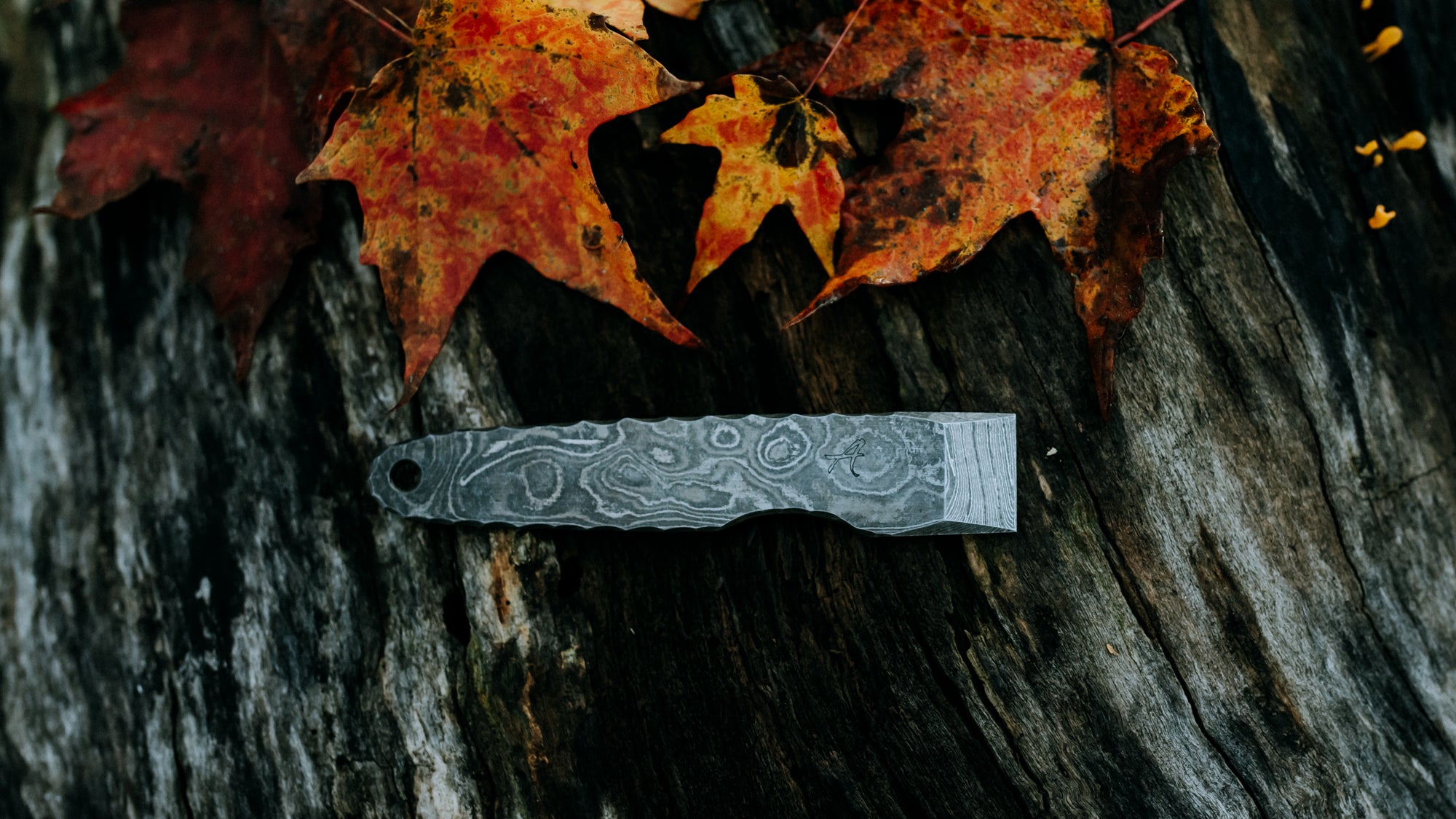 Pocket Prybar no2 - (high carbon damascus)