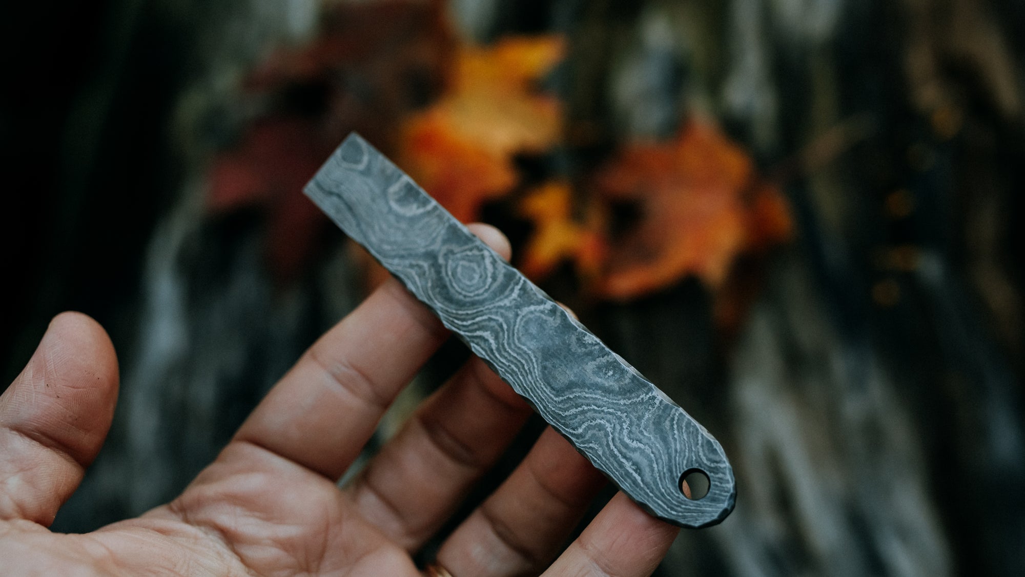 Pocket Prybar no3 - (high carbon damascus)